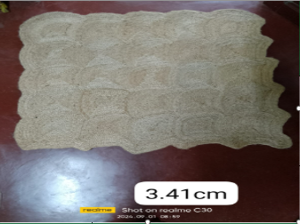 Square Shape Carpet ECLECTICCTG025